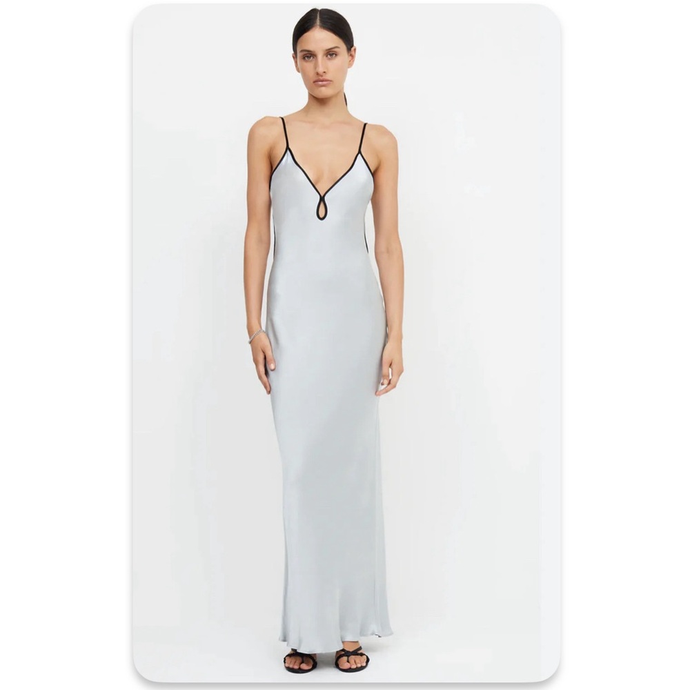 Bec & Bridge Cedar City Silver Maxi Dress